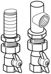 aansluitset ecoTEC plus VC 456-656/exclusiv ZONDER GASKRAAN vaillant